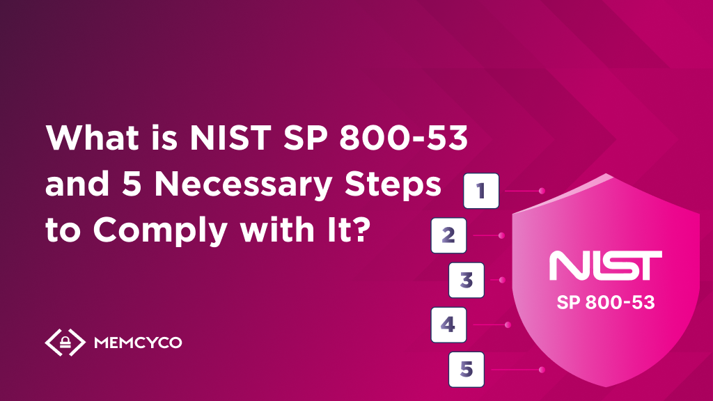 What is NIST SP 800-53 and 5 Necessary Steps to Comply with It?