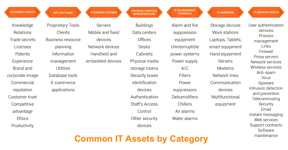Common IT Assets by Category